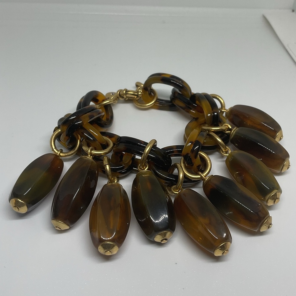 Vintage J Crew Tortoise Bracelet